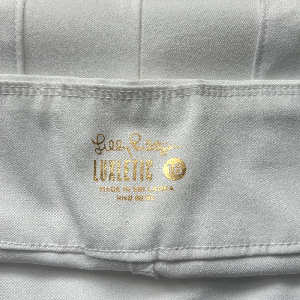 Lilly Pulitzer Luxletic White Pants - Picture 3 of 5